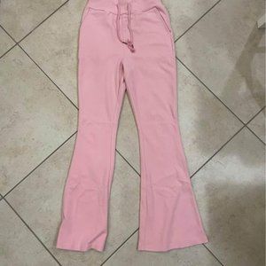Pink Flare Sweatpants